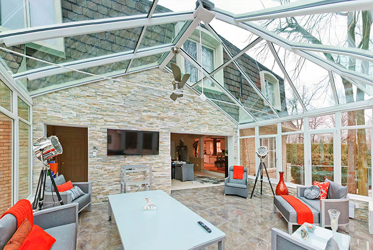 conservatory addition or sunroom hero image